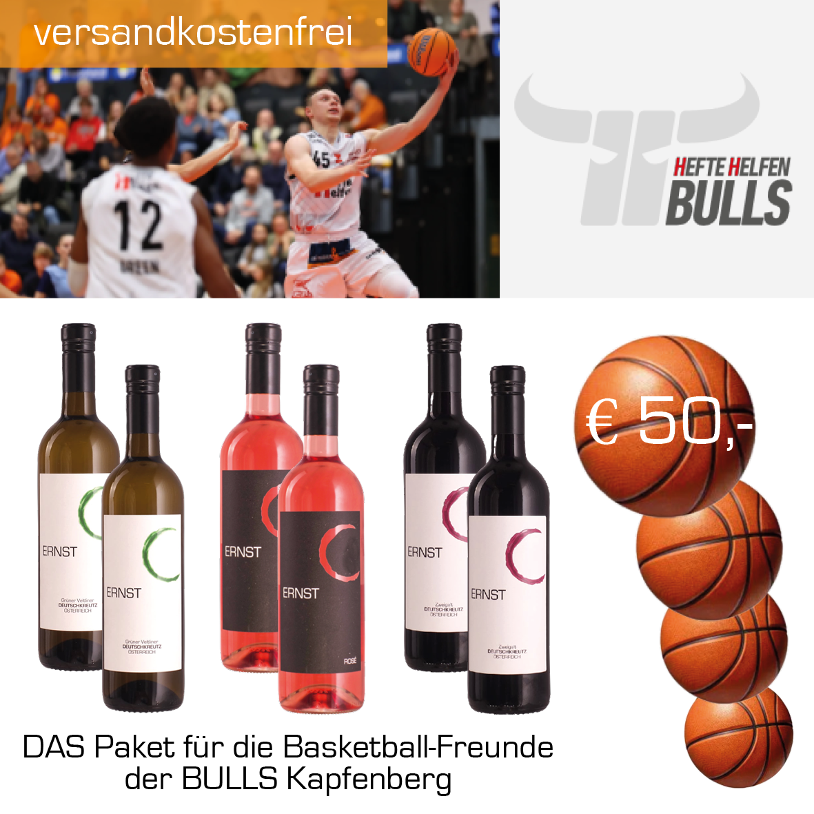 BULLS Kapfenberg - DAS Weinpaket