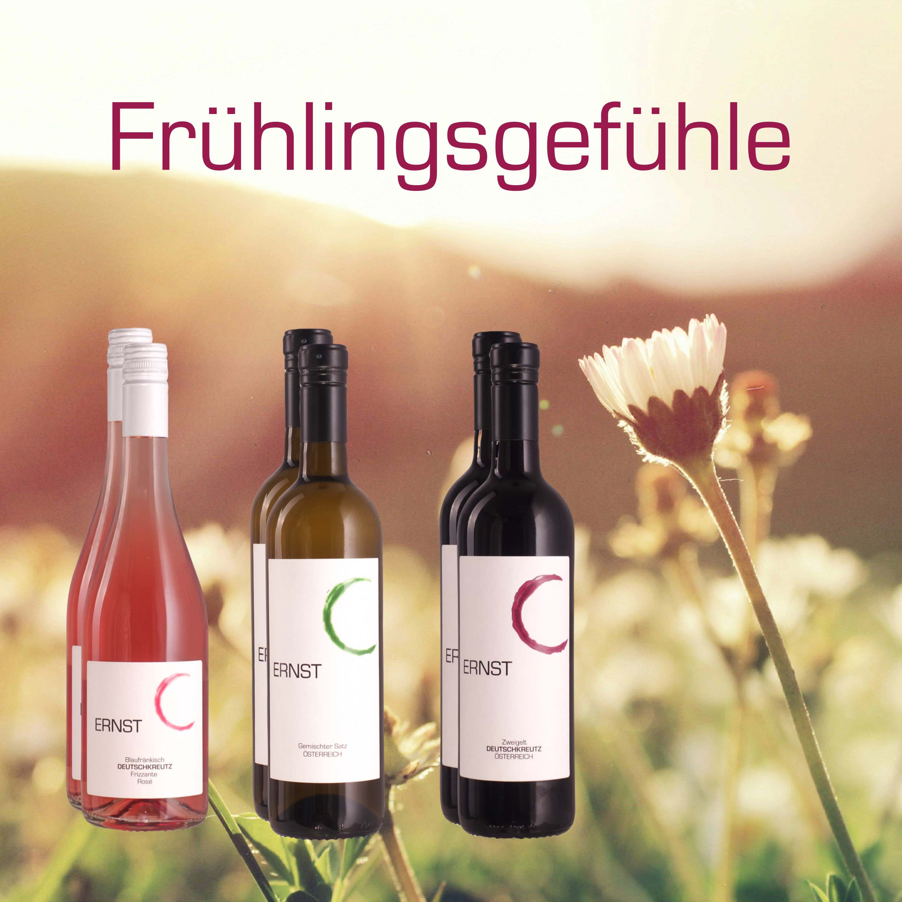 Weinset - Frühlingsgefühle